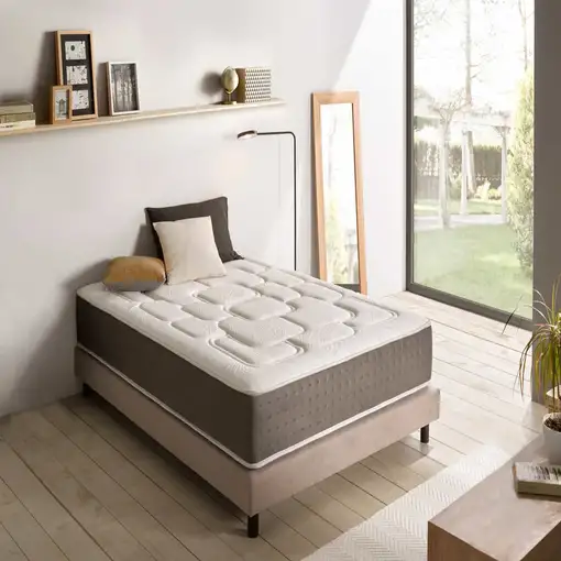 Colchón Viscoelástica King Max Multizone, 30cm, 110 x 180 cm - Moonia