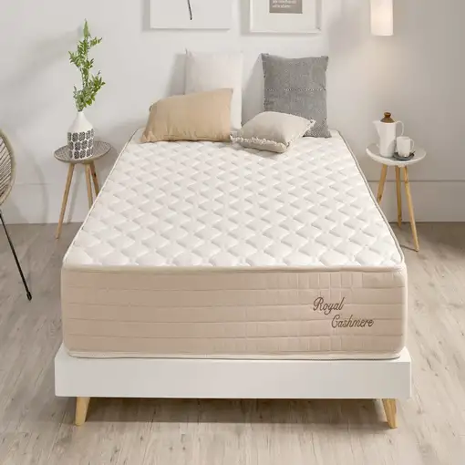 Colchón Viscoelástica Royal Cashmere 30 cm, 90 x 200 cm - Moonia