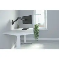 Digitus Soporte de pared universal para monitor con muelle neumático y brazo girat
