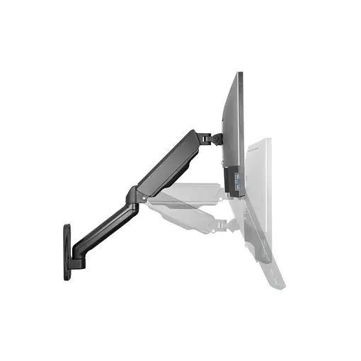 Digitus Soporte de pared universal para monitor con muelle neumático y brazo girat