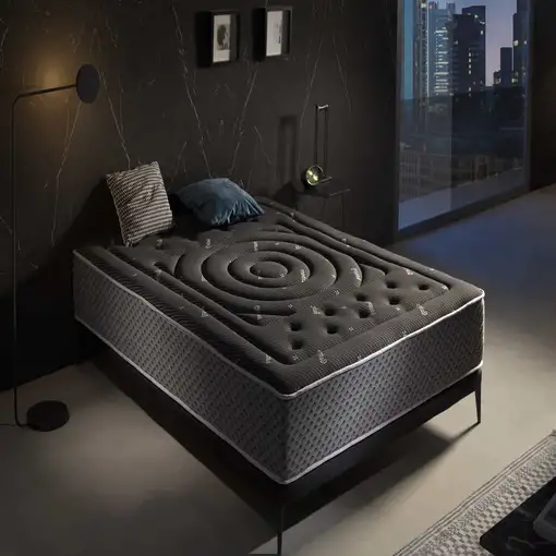 Colchón SuperSoft Premium Black Multizone, 27cm, 110 x 200 cm - Moonia