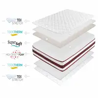 Colchón SuperSoft First Class Edition 21cm, 105 x 190 cm - Moonia