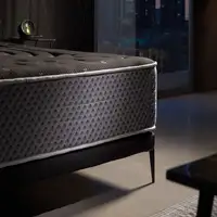 Colchón SuperSoft Premium Black Multizone, 27cm, 90 x 190 cm - Moonia