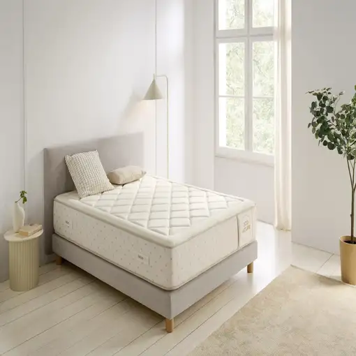 Colchón Muelles Ensacados Eco Nature Spring 30cm, 90 x 190 cm -Moonia
