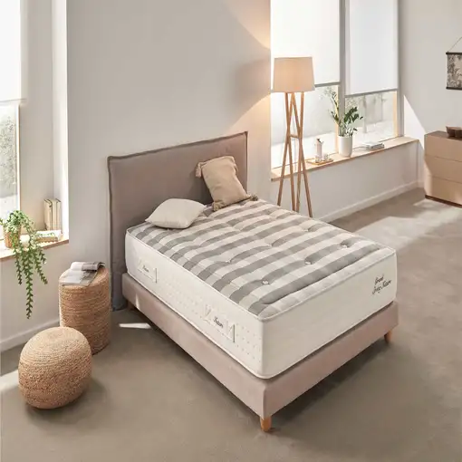 Colchón Muelles Ensacados Grand Spring Nature, 30cm, 105 x 180 cm - Moonia