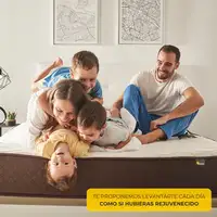 Colchon 105 x 180, Viscoelástico Alta Firmerza Descansin, Premium, Transpirable