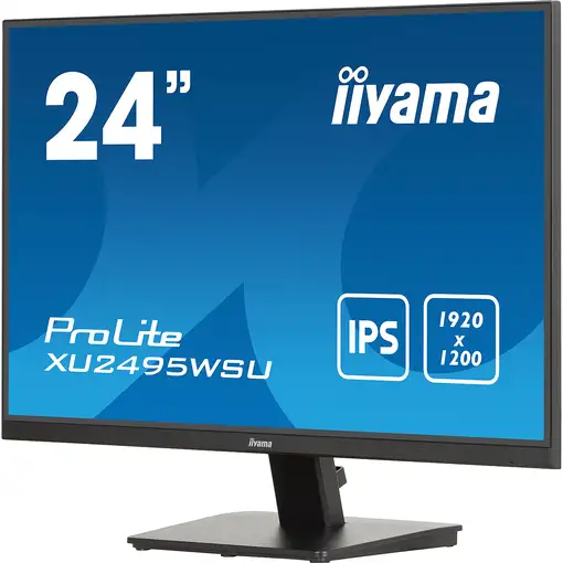 iiyama ProLite XU2495WSU-B7 pantalla para PC 61 cm (24\) 1920 x 1200 Pixeles 4K Ul