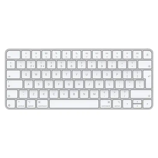 Apple Magic teclado Universal USB + Bluetooth QWERTY Inglés del Reino Unido Blanco