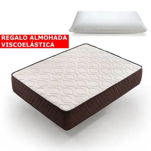 Colchon Viscoelástico 180 x 190 + REGALO Almohada Viscoelastica Descansin