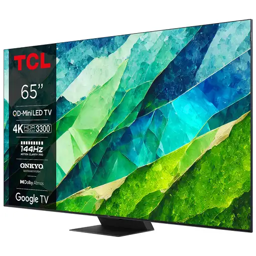 TCL C855 65C855 Televisor 165,1 cm (65\) 4K Ultra HD Smart TV Wifi Negro 3500 cd /