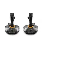 Thrustmaster T.16000M FCS SPACE SIM DUO Negro, Naranja USB Palanca de mando Analóg