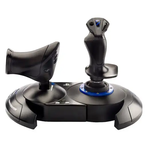 Thrustmaster T.Flight Hotas 4 Negro, Azul USB 2.0 Palanca de mando Digital PC, Pla