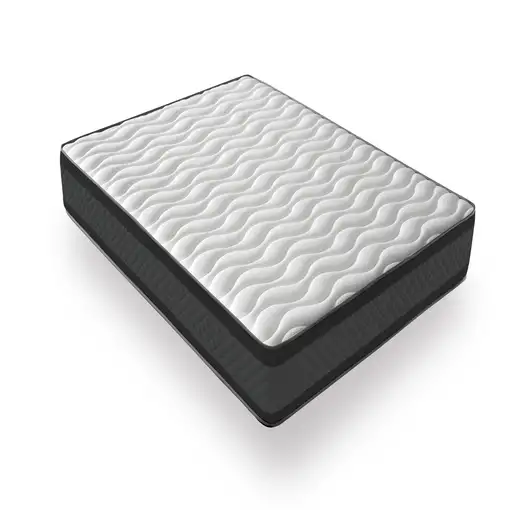 Colchón Viscoelástico, firmeza Ergonómica con Núcleo de Espuma Basic Confort.