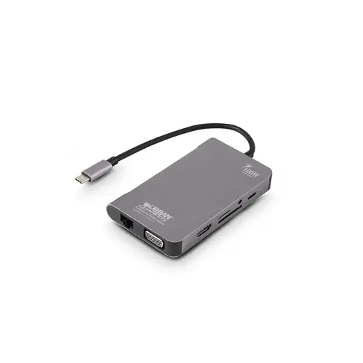 Urban Factory TCM16UF base para portátil y replicador de puertos Alámbrico USB 3.2