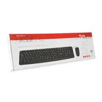 Equip 245203 teclado Ratón incluido Oficina USB QWERTY Italiano Negro