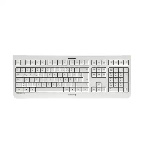 CHERRY KW 3000 teclado Universal RF inalámbrico QWERTZ Alemán Blanco