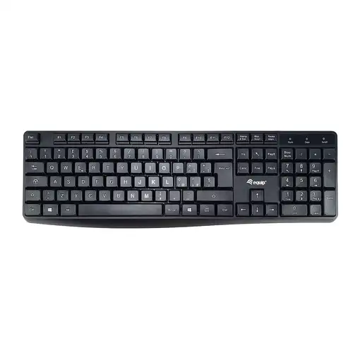Equip 245213 teclado Oficina USB QWERTY Italiano Negro