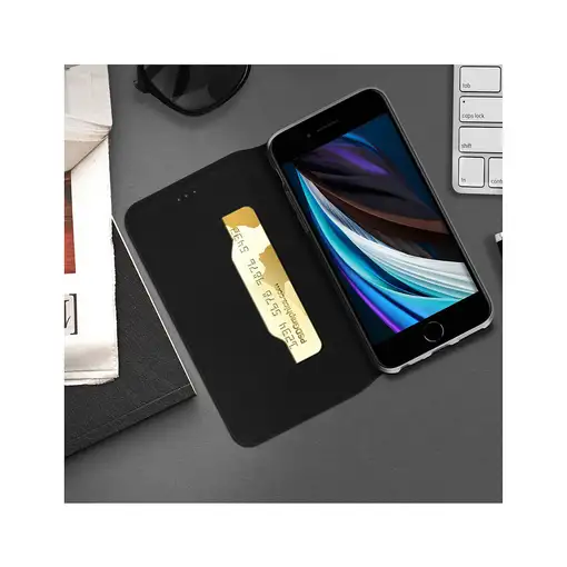 Akashi ALTFOLIOIP7BL funda para teléfono móvil Folio Negro