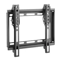 LogiLink BP0035 soporte para TV 106,7 cm (42") Negro, Acero inoxidable