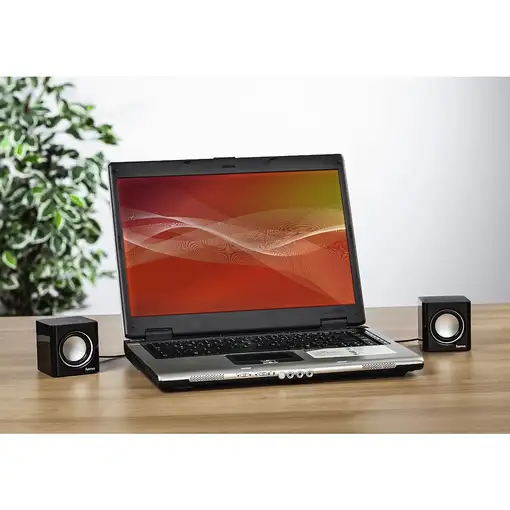 Hama | Altavoces Sonic Mobil 185, 3W, conexión jack 3,5mm, control de volumen, Col