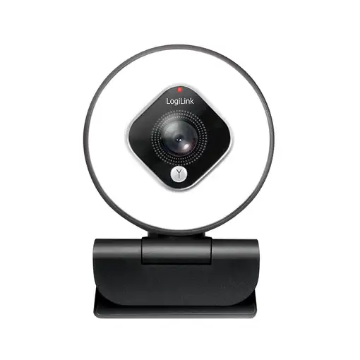 LogiLink UA0384 cámara web 2 MP 1920 x 1080 Pixeles USB 2.0 Negro, Blanco
