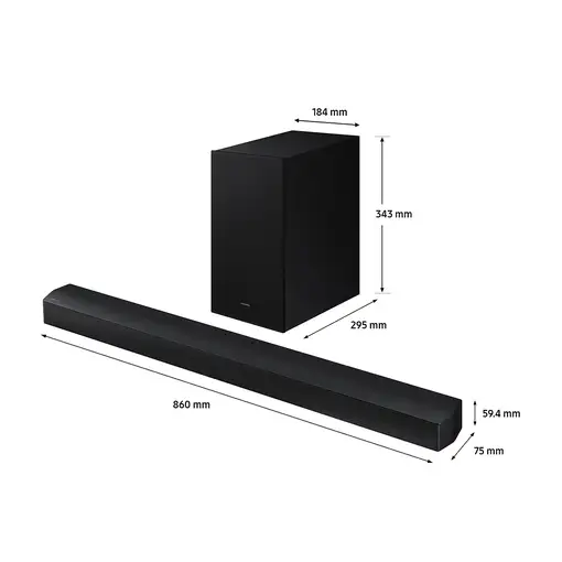 Samsung HW-B650D Negro 3.1 canales