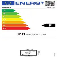 Philips E Line 241E1SC/00 LED display 59,9 cm (23.6") 1920 x 1080 Pixeles Full HD