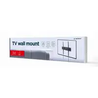Gembird WM-55F-02 soporte para TV 139,7 cm (55") Negro