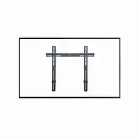 Gembird WM-55F-03 soporte para TV 139,7 cm (55") Negro