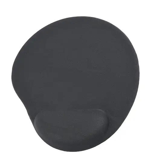 Gembird MP-GEL-BLACK alfombrilla para ratón Negro