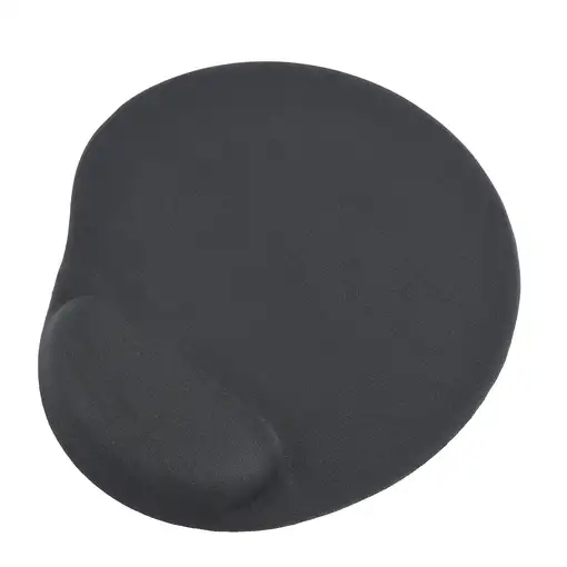 Gembird MP-GEL-BLACK alfombrilla para ratón Negro