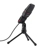 Trust GXT 212 Negro, Rojo Micrófono para PC