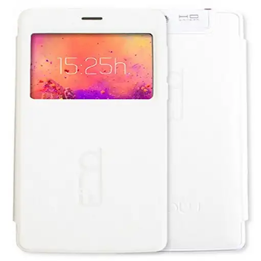 Billow SFP501W funda para teléfono móvil 12,7 cm (5") Libro Blanco