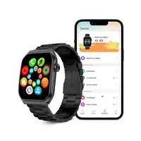 Ksix Smartwatch Olympo, Pantalla AMOLED 1,96", 2 correas, Aut. 5 días, Modos depor
