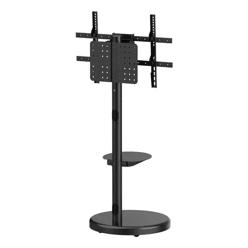 AISENS Soporte de suelo con rueda, bandeja para DVD para monitor/TV 50kg de 37-86,