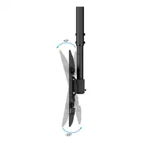 TooQ Soporte de Techo para Pantallas 32"-75", Negro