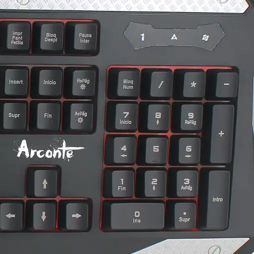 TALIUS teclado gaming Arconte USB black