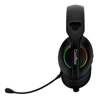 CoolBox WB01 RGB Auriculares Inalámbrico y alámbrico Diadema Juego USB Tipo C Blue