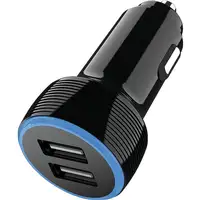 2GO 795784 cargador de dispositivo móvil Universal Negro Encendedor de cigarrillos