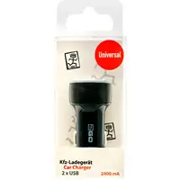 2GO 795784 cargador de dispositivo móvil Universal Negro Encendedor de cigarrillos