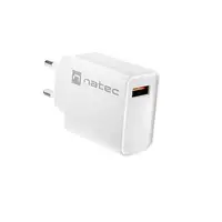 NATEC RIBERA Universal Blanco Corriente alterna Carga rápida Interior