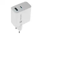NATEC NUC-2142 cargador de dispositivo móvil Universal Blanco Corriente alterna Ca