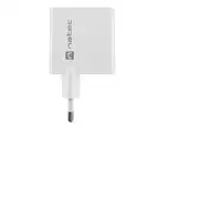 NATEC NUC-2142 cargador de dispositivo móvil Universal Blanco Corriente alterna Ca