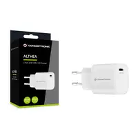 Conceptronic ALTHEA14W cargador de dispositivo móvil Universal Blanco Corriente al