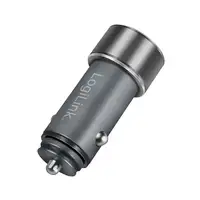 LogiLink PA0252 cargador de dispositivo móvil Universal Gris Encendedor de cigarri
