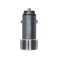 LogiLink PA0252 cargador de dispositivo móvil Universal Gris Encendedor de cigarri