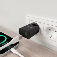 AISENS Cargador USB 10W alta eficiencia, 5V/2A, Negro