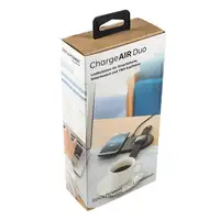 RealPower ChargeAIR Duo Smartphone, Reloj inteligente Negro USB Interior