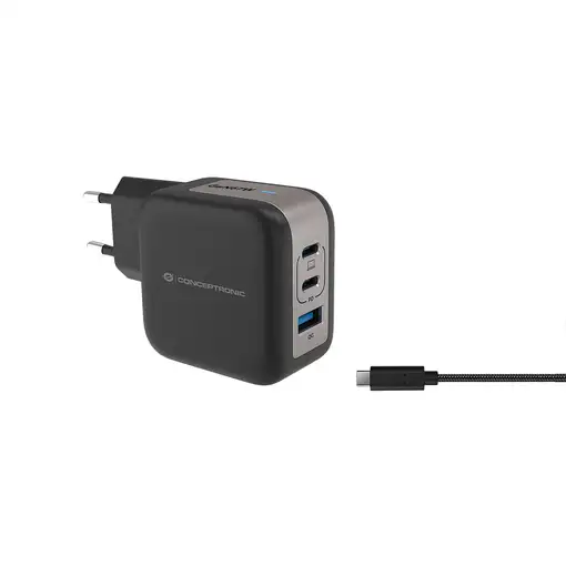 Conceptronic ALTHEA17B cargador de dispositivo móvil Universal Negro Corriente alt