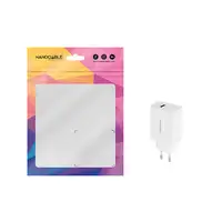 Nanocable Cargador USB, 5V/2.1A, Blanco